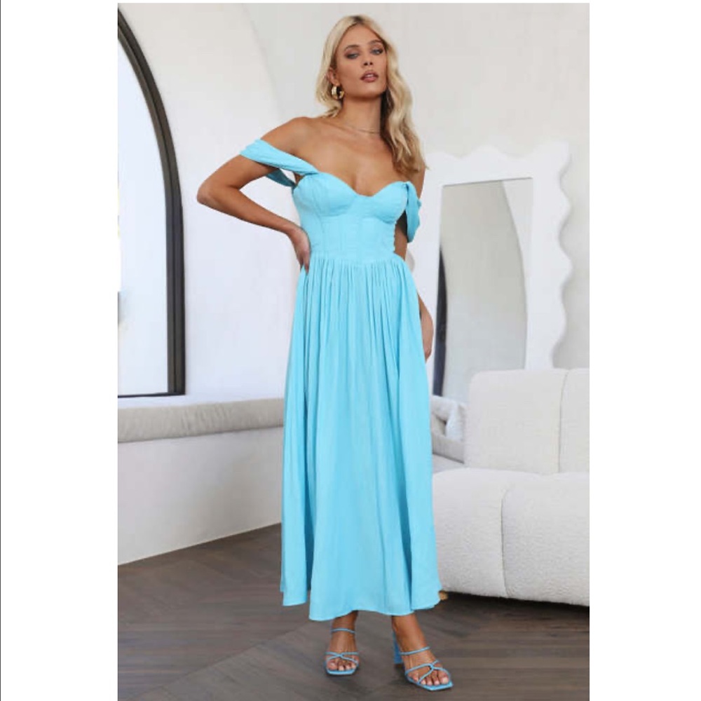 Hello Molly By The Villa Dress Blue